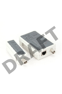 Монтажный инcтрумент Тестер LAN Gembird NCT-1, для RJ-45, RG-58