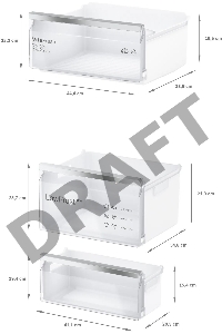 Холодильник Bosch KIV87VS30M Series 4 с морозильной камерой снизу Встраиваемый  , 1775 x 560 x 550, 210/64 л, 36 дБ, LowFrost, VarioZone