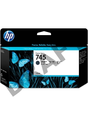 Картридж HP 745 Черный матовый для HP DesignJet, 130ml