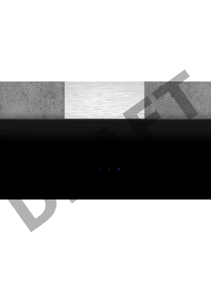 Вытяжка для настенного монтажа SIEMENS iQ300 LC96KAJ60M, ширина 90см, черный