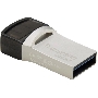 Флеш Диск Transcend 64GB JetFlash 890, USB Type-C, OTG ,Металл
