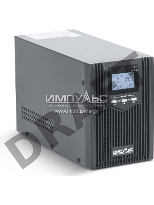 Источник бесперебойного питания Импульс Интерактивная, 1000 ВА / 800 Вт, Tower, IEC, LCD, USB, USB, SmartSlot Источник бесперебойного питания Импульс Интерактивная, 1000 ВА / 800 Вт, Tower, IEC, LCD, USB, USB, SmartSlot