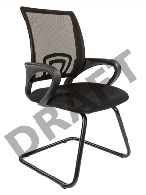 Офисное кресло Chairman    696 V  Россия     TW-01  черный