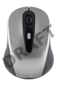 Мышь Oklick 435MW серый/черный оптическая (1600dpi) беспроводная USB (3but)