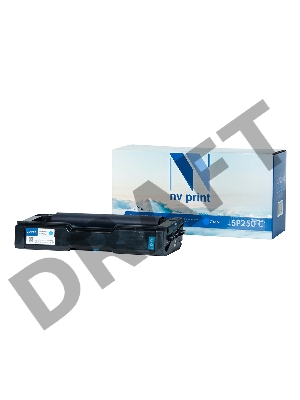 Картридж NVP совместимый NV-SP250 Cyan для Ricoh Aficio SPC250DN/SPC260/SPC261 (1600k)