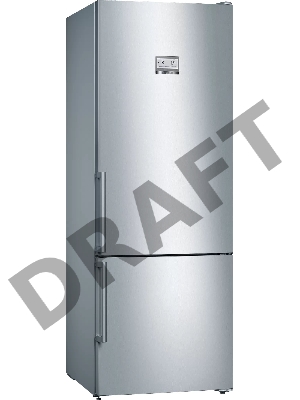 Холодильник Bosch KGN56HI30M Series 6 с морозильной камерой снизу Отдельностоящий