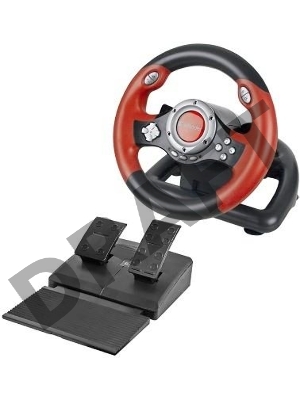 Руль DEFENDER CHALLENGE MINI 64351 {Руль+ педали, 10кн., 200мм.,USB}