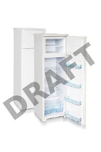 Холодильник Бирюса 124 белый (двухкамерный)