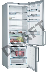 Холодильник Bosch KGN56HI30M Series 6 с морозильной камерой снизу Отдельностоящий