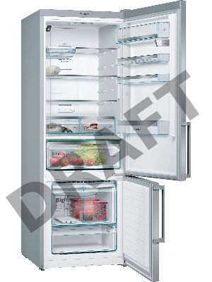 Холодильник Bosch KGN56HI30M Series 6 с морозильной камерой снизу Отдельностоящий