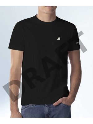 Футболка Hi-Black черная с лого (XS)