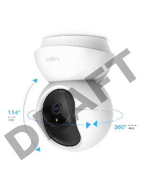 Камера 1080P indoor IP camera, 360° horizontal and 114° vertical range, Night Vision, Motion Detection, 2-way Audio, support 128G MicroSD card