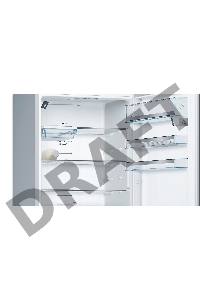 Холодильник Bosch KGN56HI30M Series 6 с морозильной камерой снизу Отдельностоящий