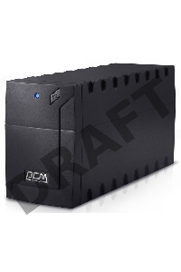 Источник бесперебойного питания Powercom RPT-1000AP EURO 600W USB