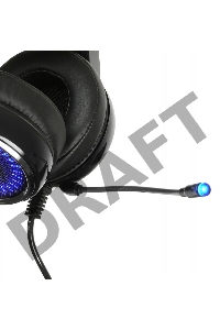 Наушники с микрофоном Oklick HS-L700G INFINITY черный 2.2м мониторы оголовье (HS-L700G)