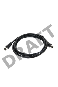 Кабель удлинительный антенный 9.5mm, 75Ом,ТВ-М-->ТВ-F, 3m, Telecom (TTV9501-3M)