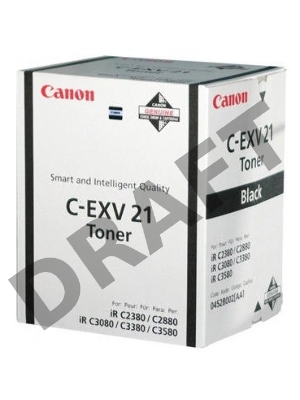 Тонер картридж CANON C-EXV21 0452B002 черный туба 575гр. для принтера IRC2880/3380/3880