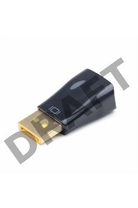 Переходник DisplayPort - VGA Cablexpert A-DPM-VGAF-01, 20M/15F, пакет
