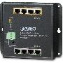 Индустриальный коммутатор Planet IP30, IPv6/IPv4, 8-Port 1000TP Wall-mount Managed Ethernet Switch with 4-Port 802.3AT POE+ (-40 to 75 C), dual redundant power input on 48-56VDC terminal block and power jack, SNMPv3, 802.1Q VLAN, IGMP Snooping, SSL, SSH, 