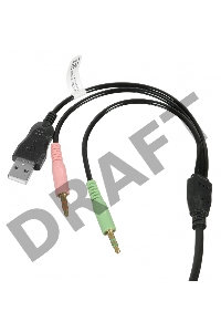 Наушники с микрофоном Oklick HS-L700G INFINITY черный 2.2м мониторы оголовье (HS-L700G)