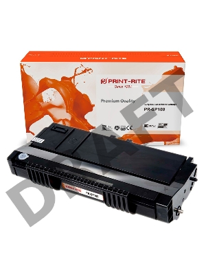Картридж лазерный Print-Rite TFR864BPU1J PR-SP100 SP100 черный (2000стр.) для Ricoh SP100/100SU/100SF