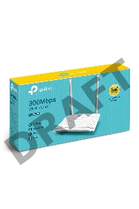 Роутер беспроводной TP-Link TL-WR820N N300 10/100BASE-TX белый