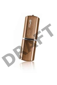 Флеш Диск Silicon Power 8Gb LuxMini 720 SP008GBUF2720V1Z USB2.0 коричневый