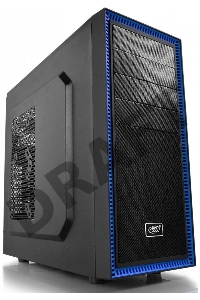 Корпус Deepcool TESSERACT BF (one black fan) без БП, черный, ATX