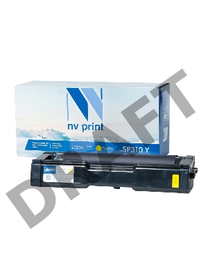 Картридж NVP совместимый NV-SP310 Yellow для Ricoh Aficio SPC231DN/SPC232/SPC242 (2500k)