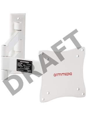 Кронштейн ARM Media LCD-7101 WHITE для LCD/LED ТВ 10