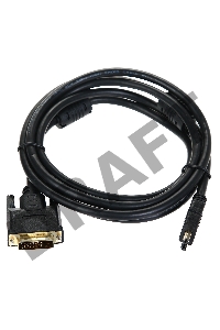 Кабель HDMI to DVI-D (19M -25M) 2м, TV-COM, 2 фильтра <LCG135F-2M>