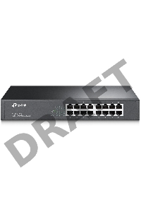 Сетевой коммутатор TP-Link SMB TL-SF1016DS Коммутатор неуправляемый 16 ports 10/100 Мбит/с