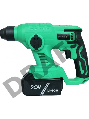 Перфоратор Zitrek Destroyer патрон:SDS-plus уд.:2Дж аккум. (кейс в комплекте)