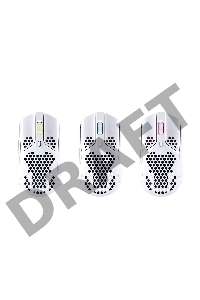 Манипулятор игровой мышь HyperX Pulsefire Haste Wireless White