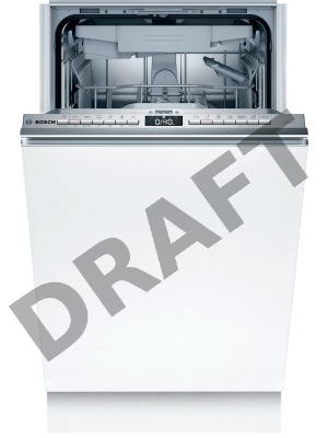 Встраиваемая посудомоечная машина Bosch, 45 см, 10 комплектов, 6 программ