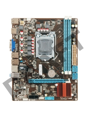 Материнская плата Esonic H55KEL, Socket 1156, Intel®HM55, 2xDDR3-1333, D-SUB, 1xPCI-Ex16, 1xPCI, 4xSATA3, 6 Ch Audio, Lan, (6+4)xUSB2.0, mATX, RTL
