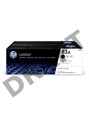 Тонер-картридж набор из 2 шт HP 83A черный (CF283AF) (2*1500 стр)