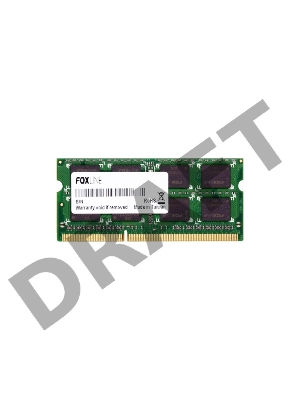 Модуль памяти Foxline SO-DIMM DDR3 2GB 1600  (256*8) 1.35V