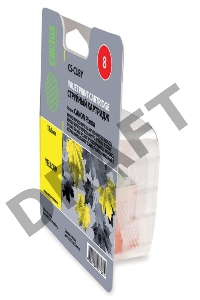 Картридж струйный Cactus CS-CLI8Y желтый для Canon MP470 MP500 MP510 MP520 MP530 (12ml)