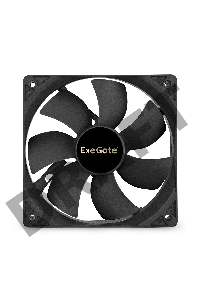 Вентилятор ExeGate ExtraPower EP12025S2P, 120x120x25 мм, подшипник скольжения, 2pin, 1600RPM, 26dBA