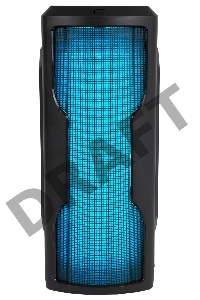 Корпус Hiper M62 черный без БП ATX 1x120mm 2xUSB2.0 1xUSB3.0 audio bott PSU