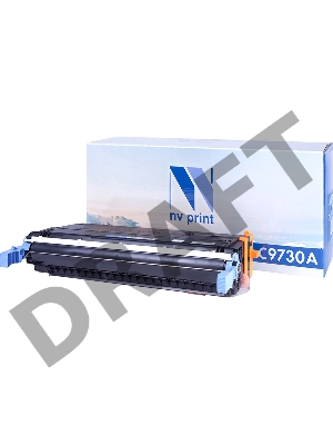 Картридж NVPrint совместимый HP C9730A Black для LJ Color 5500/5550 (13000k)