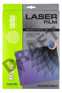 Пленка Cactus CS-LFA415050 A4/150г/м2/50л. для лазерной печати