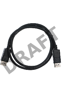 Кабель соединительный Telecom DisplayPort DP-DP 1.2V 4K@60Hz  1м <CG712-1M>