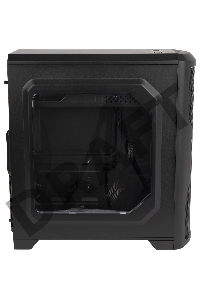 Корпус Hiper M62 черный без БП ATX 1x120mm 2xUSB2.0 1xUSB3.0 audio bott PSU