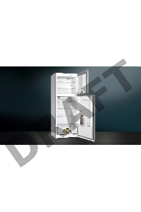 Отдельностоящий холодильник с морозильной камерой сверху SIEMENS KD55NNL20M iQ300