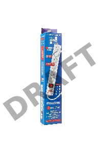 Фильтр-удлинитель Power Cube 3,0 м 6 розеток (серый) 10А/2,2кВт