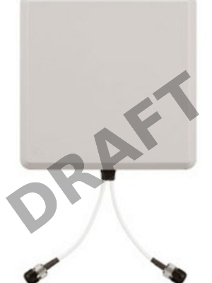 Антенна Zyxel (ANT1313) 2,4 ГГц 13 dBi направленная Wi-Fi антенна MIMO с двумя разъемами N-type для городской сети