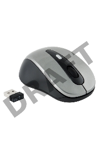 Мышь Oklick 435MW серый/черный оптическая (1600dpi) беспроводная USB (3but)