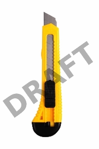 Нож с сегментированным лезвием 18 мм корпус пластик | 12-4903 | REXANT